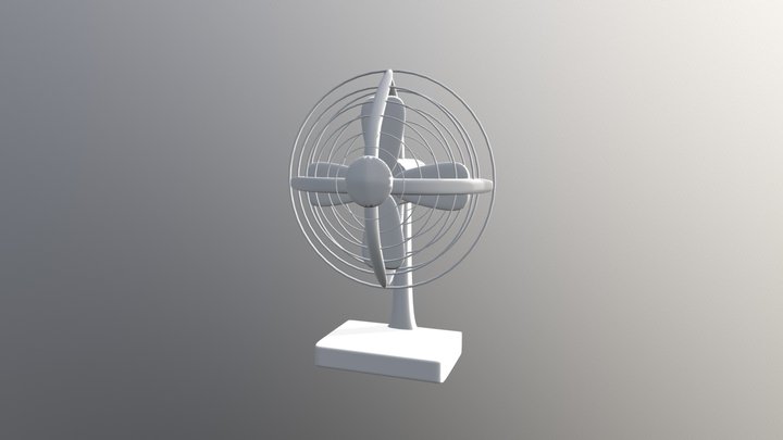 FNaF 1 Fan Textureless [OLD VERSION] 3D Model