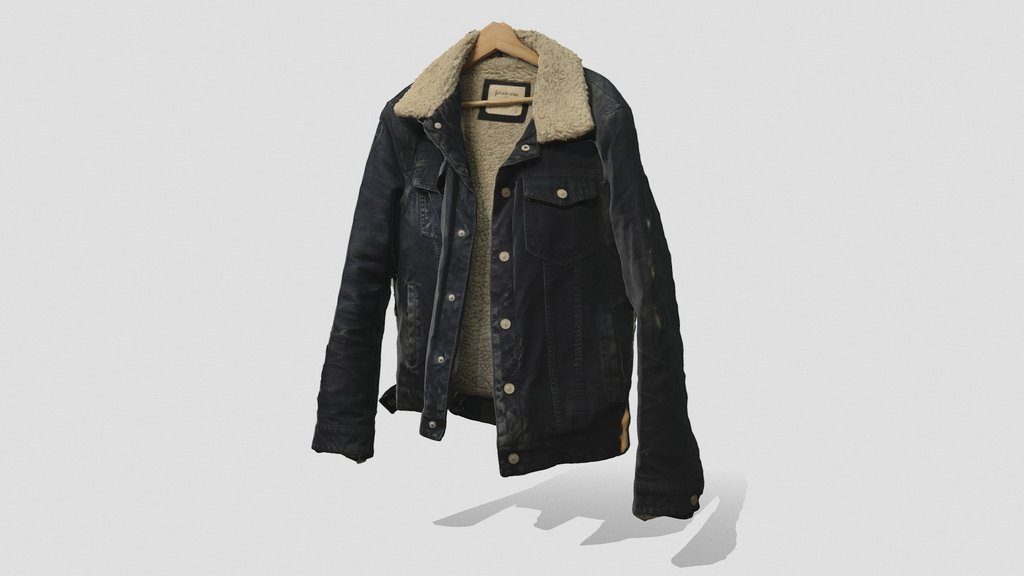 Cheap Shearling Jacket #AgisoftClothesChallenge