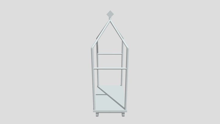 HOTEL CART 3D Model