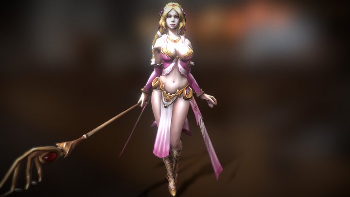 Fantasy World Craft - Aphrodite 3D Model