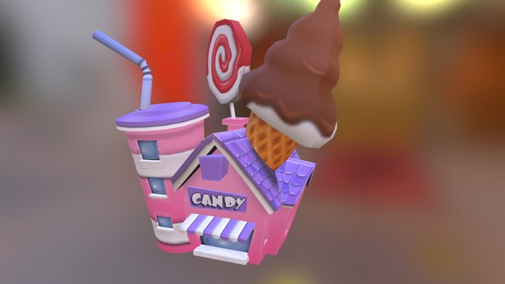 CandyHouse 3D Model