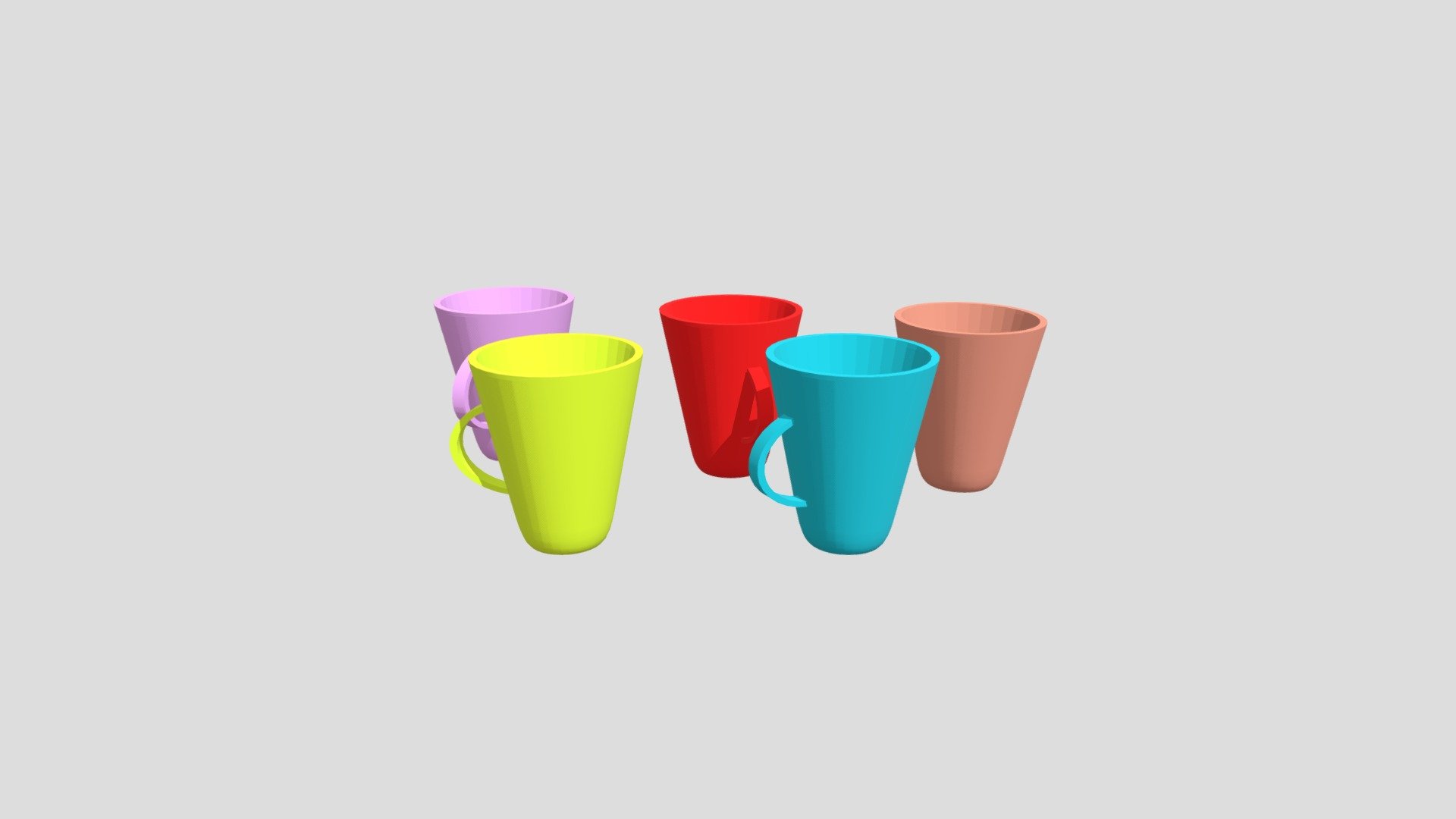 Cups from Poly by Google
