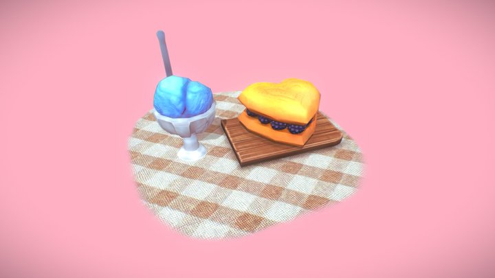 Dessert 3D Model