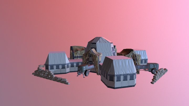 Command Center Original 3D Model