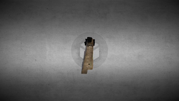 Galerie de carrière souterraine 3D Model