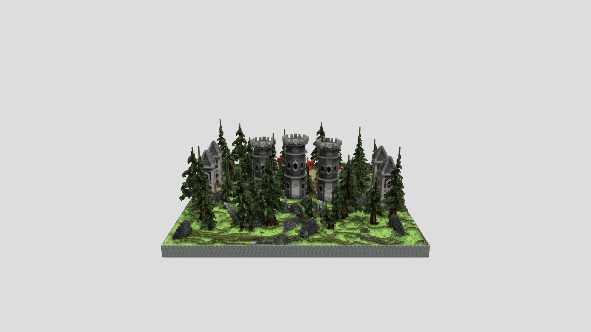 Tower Spawn - 200x200 - 3D model by Senior Studios (@seniorstudios ...