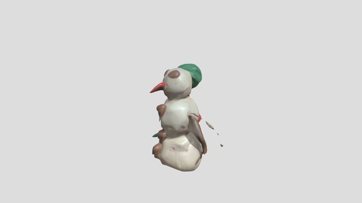 tree Rose Snowman – Modello 3D gratuito STL