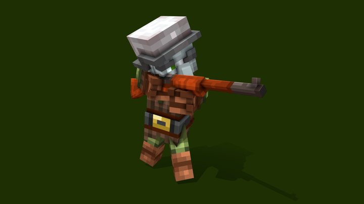 Illager Riflemen 3D Model