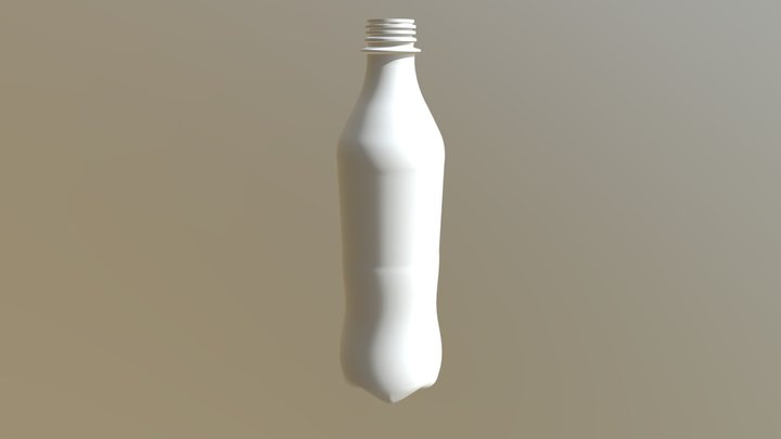Bottiglia Cocacola UF 3D Model
