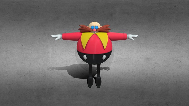 Sonic Superstars - Dr Eggman (Rigged)