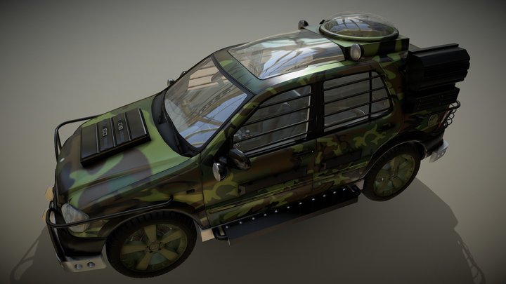 Mercedes Benz TLW Version 3D Model