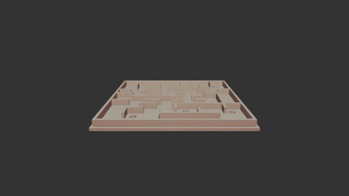 Labyrinth game 3D Model