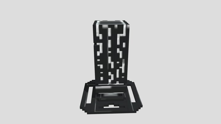 Hi-Tech (Force Field) Lamp (White) 3D Model