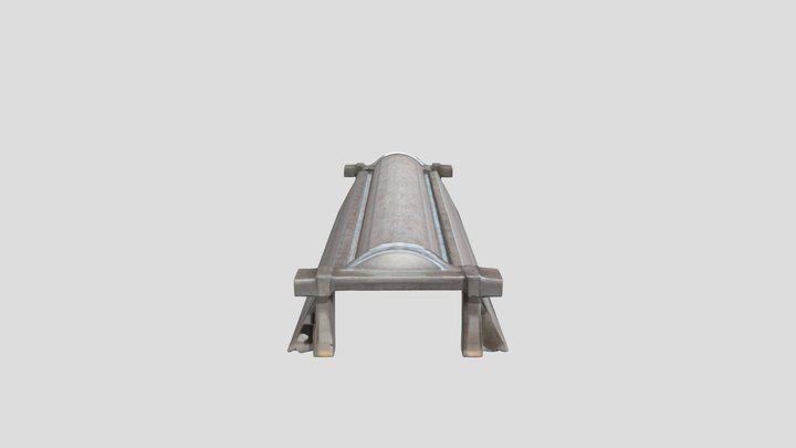 Hangar Marine Corps Air Station Tustin 3D Model