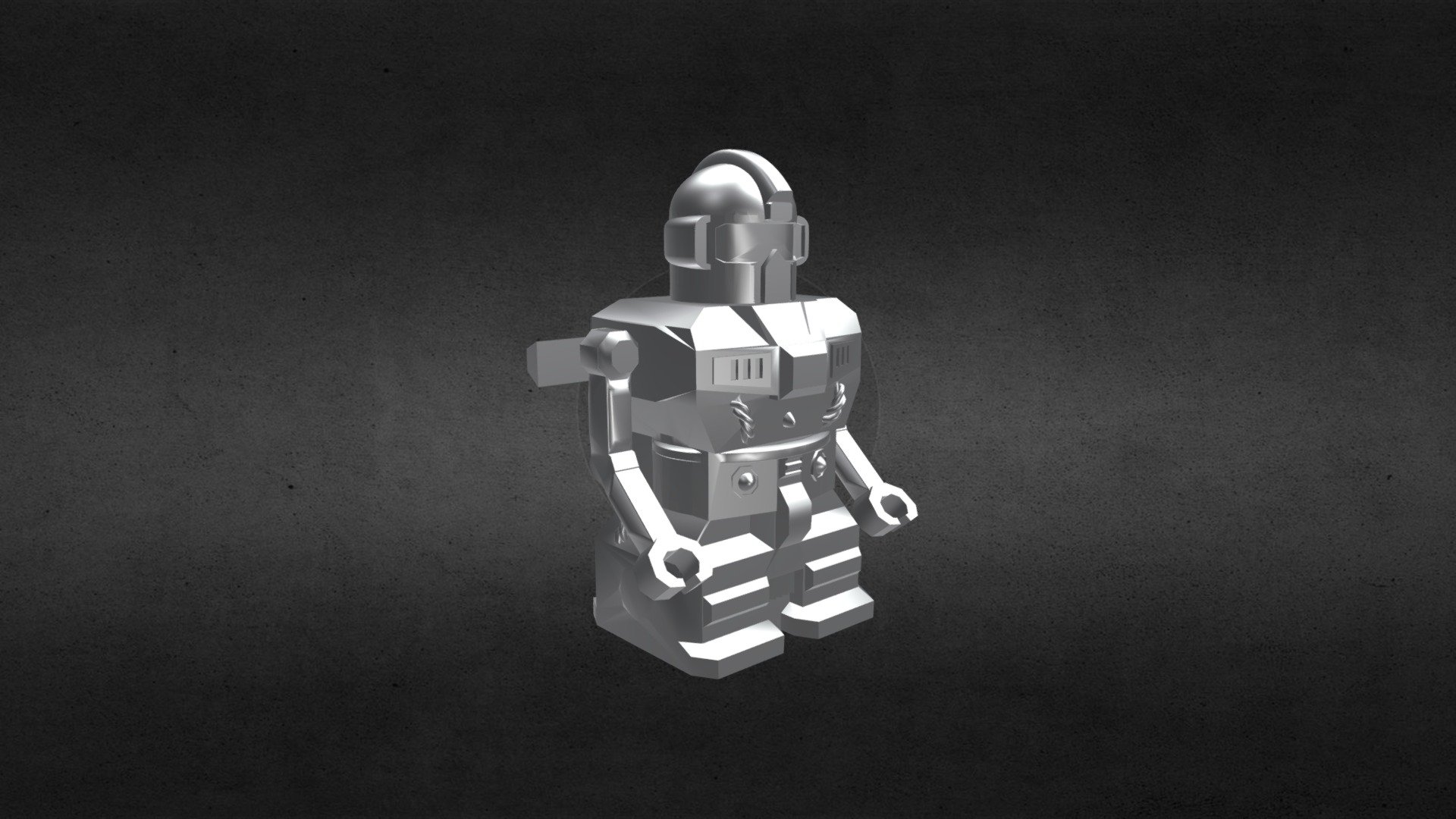 ROBOT P-Sharp - 3D model by adrianjg [7a89b31] - Sketchfab