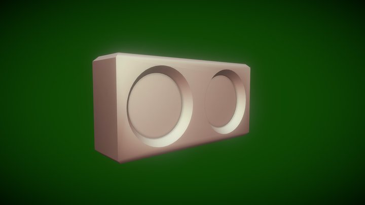 TpESTATE Ecological Standard Solid Block 3D Model