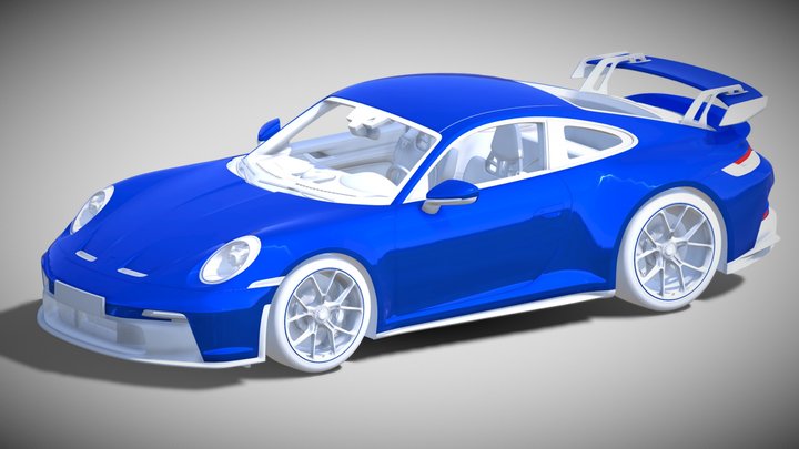 porsche 911 gt3 3D Model