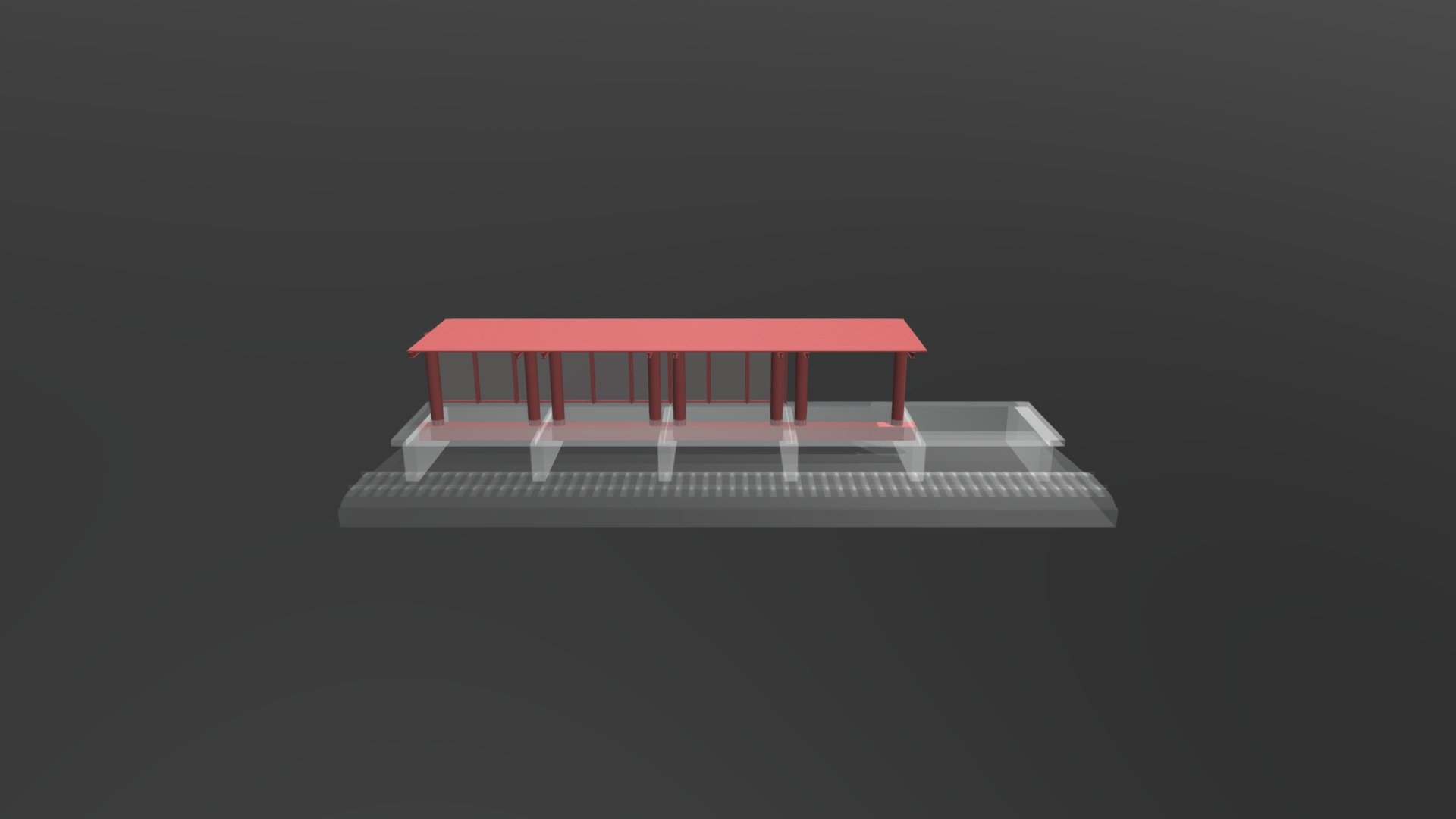 Модульный навес, вариант 2 - Download Free 3D model by Vorotnikoff ...