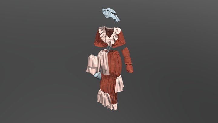 CLO3D x HKDI DFDC Finalist 3D Model