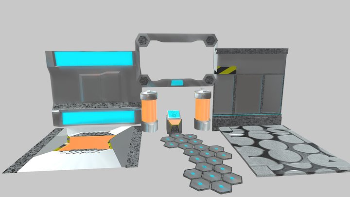 ScottModularAssetPack 3D Model