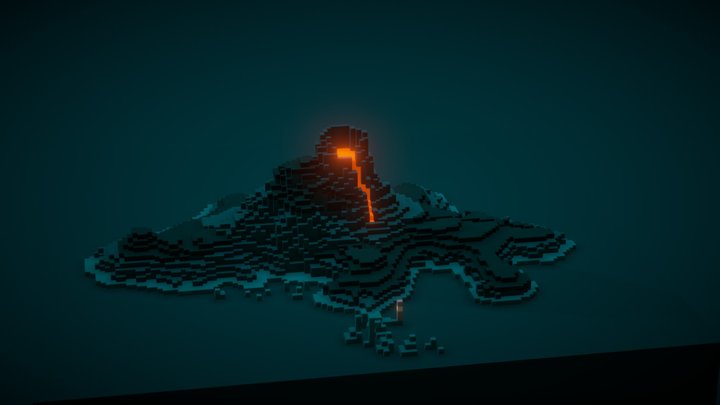 Blood Island 3D Model