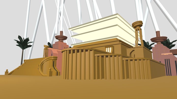 20th-century-fox-custom-logo-2022 3D Model