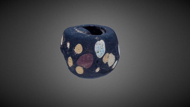 Scythian glass bead_KH11 3D Model