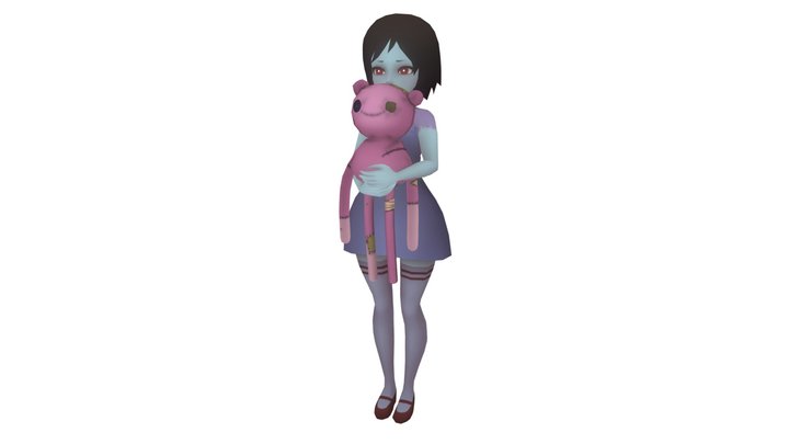 Young Marceline 3D Model