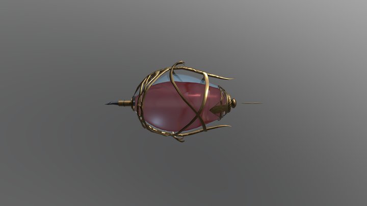 Assignment - Weapon Design - Pen Dart Gun 3D Model
