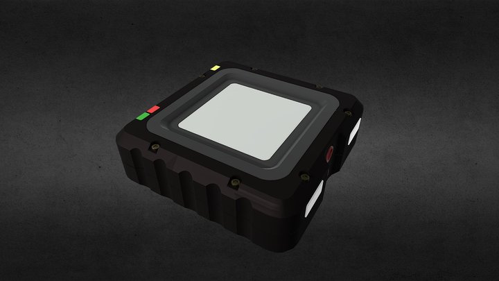 défribilateur 3D Model