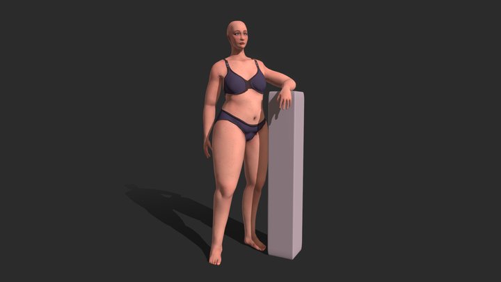 Woman Project - Portfolio Class #5 3D Model