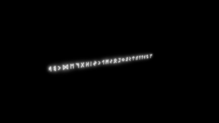 Runes 3D Model