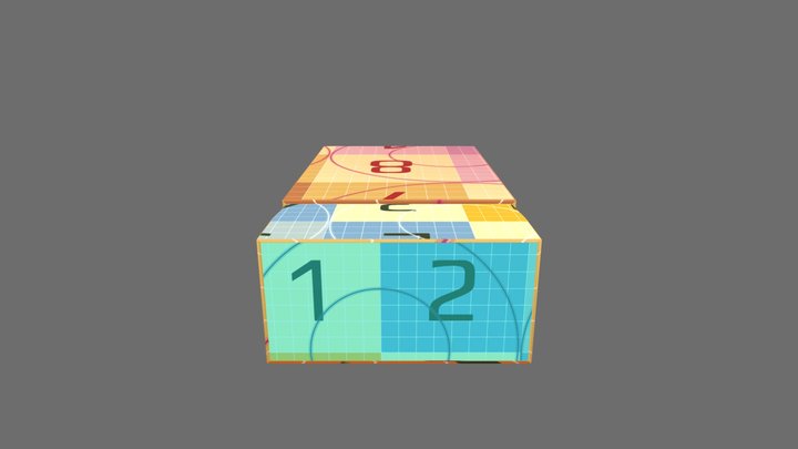 Eraser 3D Model