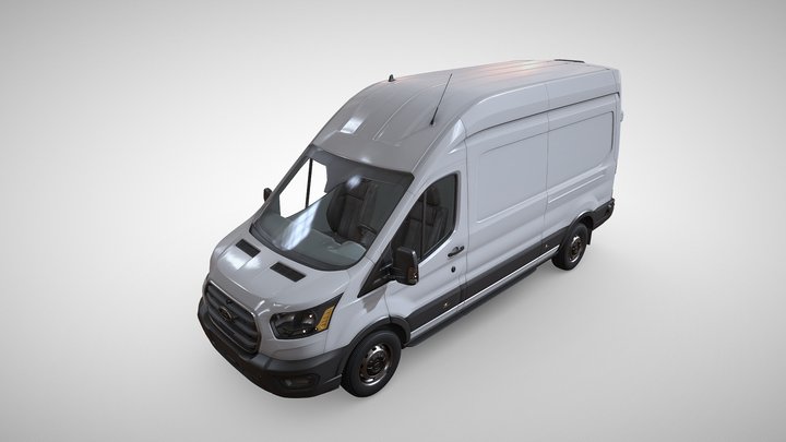 Ford Transit Cargo 3D Model