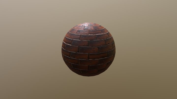 Texture Spere 3D Model