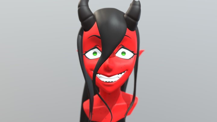 Demon smilies 3D Model