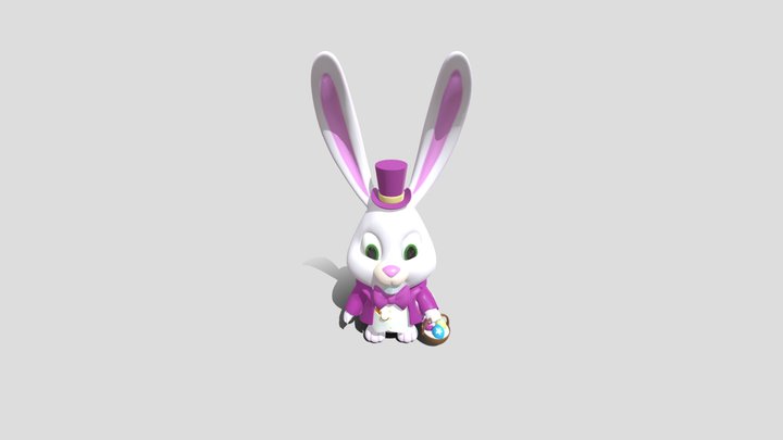 Mr. Bunny 3D Model