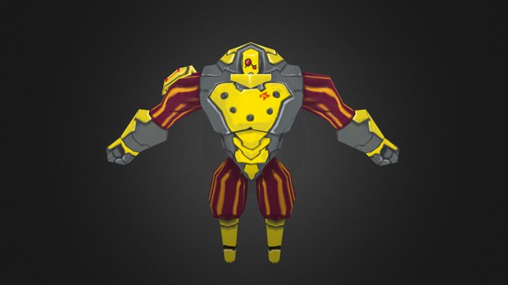 Cyborg 2 3D Model