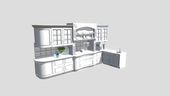 3D kitchen 3D Model