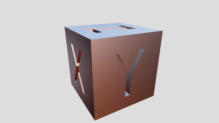 xyzCalibration_cube 3D Model