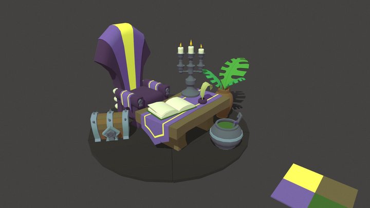 DraftPunk_HW3_Colored 3D Model