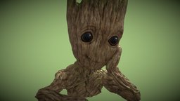 Groot - 3D model by kailraj [13069d0] - Sketchfab