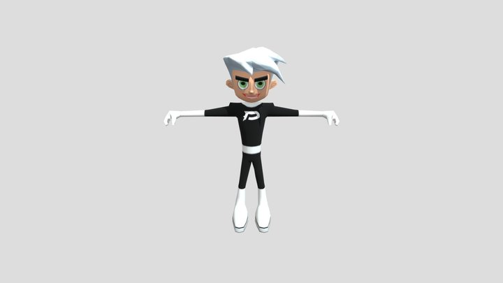 Arcade - Nicktoons Nitro - Danny Phantom 3D Model