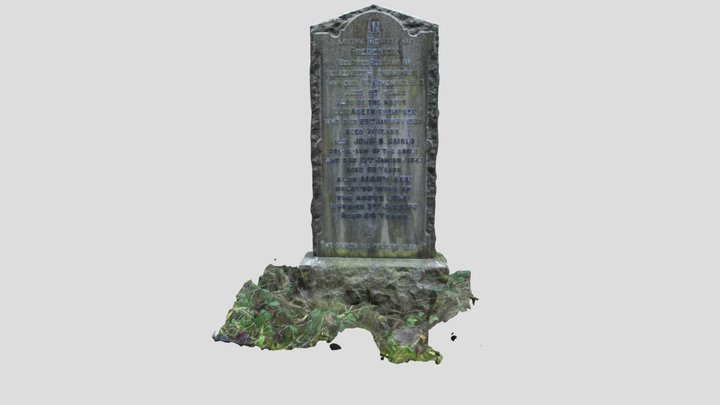 Gravestone3DModel 3D Model