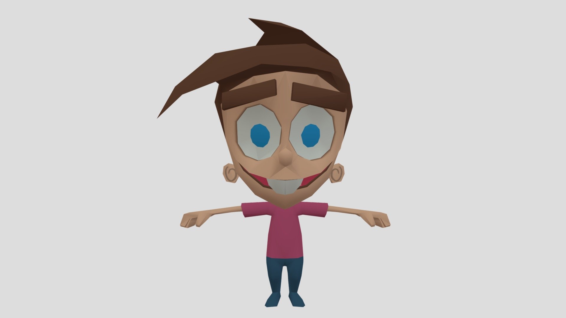 NickToons Unite - Timmy - Download Free 3D model by SMF Features ...
