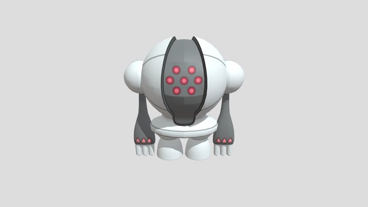 Registeel - Pokemon – Free 3D Model STL