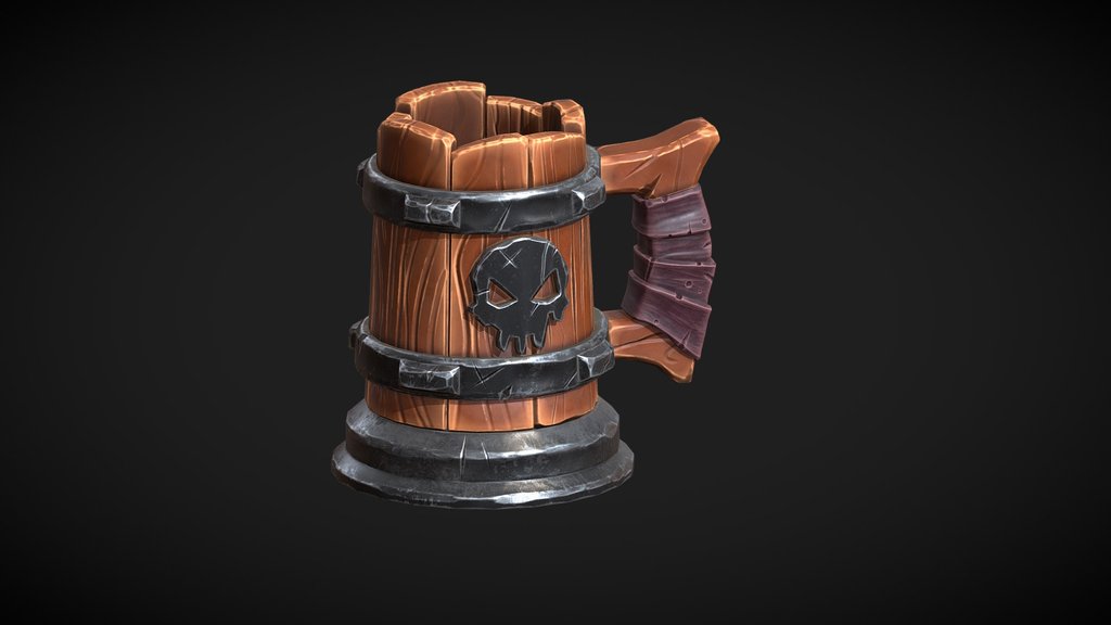 Sea of Thieves — Stylized Pirate Beer Mug