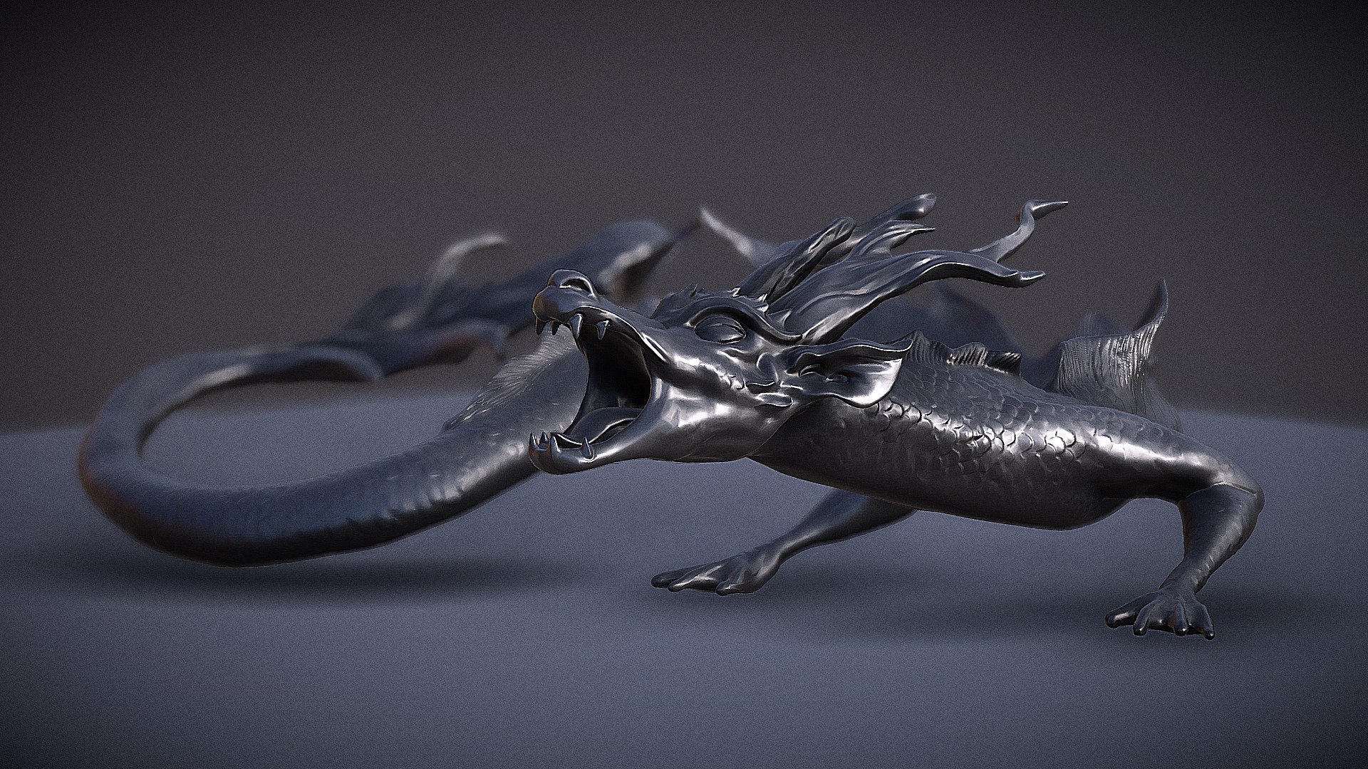 the Dragon - Buy Royalty Free 3D model by aka (@dwightnovaky) [7a9434e ...