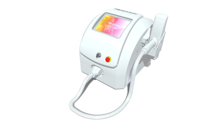 Nd YAG LASER 3D Model