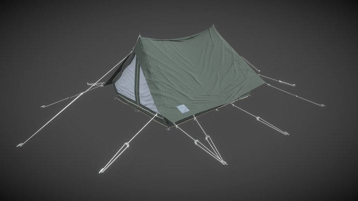 Tent 3D Model